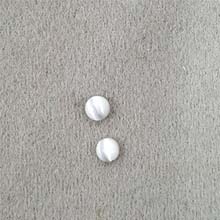 5MM ROUND CABOCHON CAT'S EYE WHITE(20PCS/BAG)